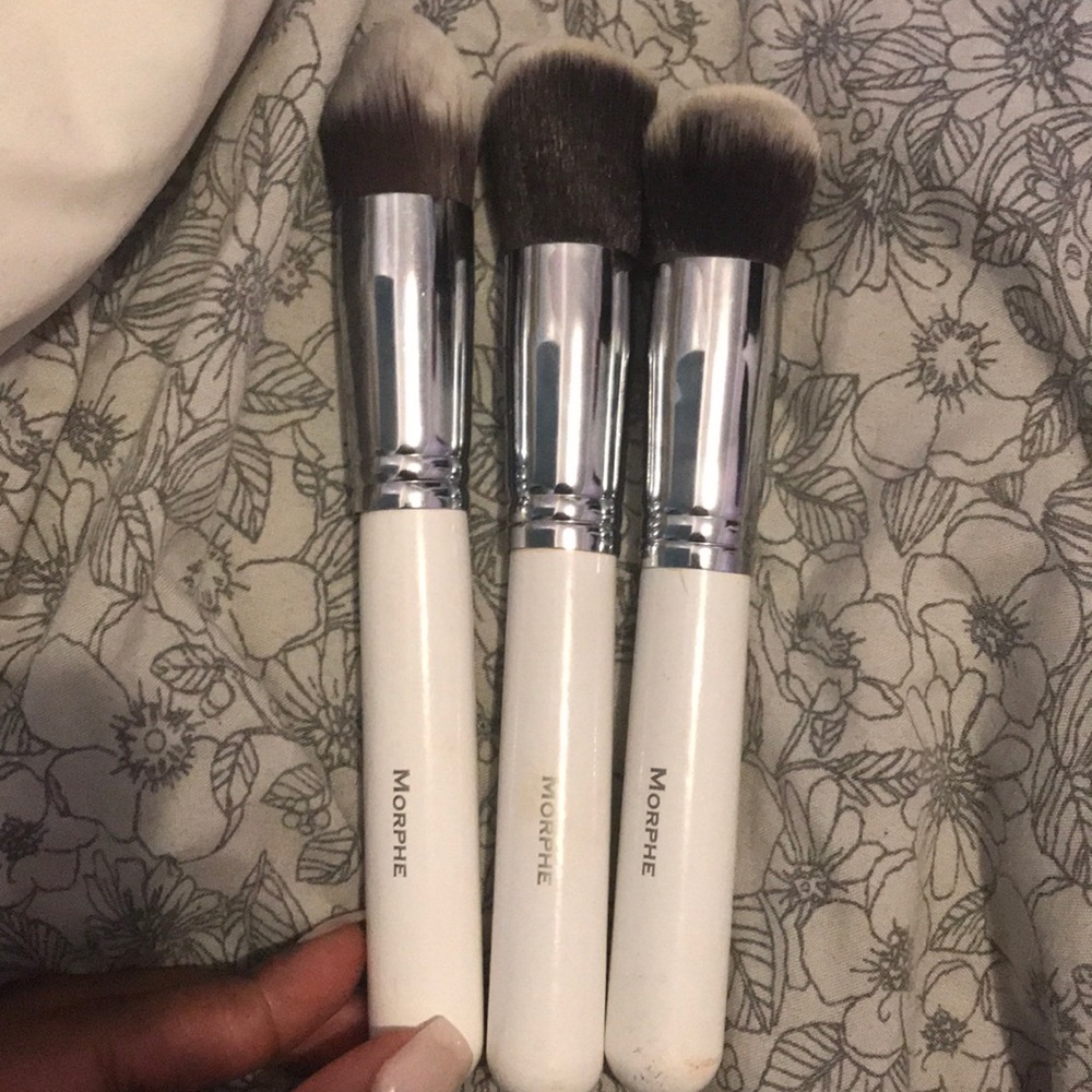 Morphe face brush trio